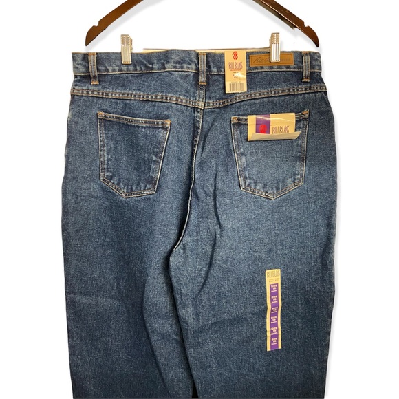 Vintage Bill Blass Dark Wash Easy Fit Mom Jeans - Picture 7 of 10